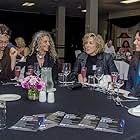 Film director Susan Scott talking to Catherine Meyburgh and Bonné de Bod at the MUSE Writers Guild Awards in South Africa, 12th March 2020