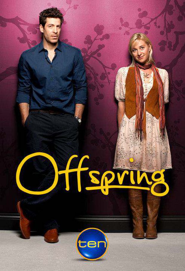 Don Hany and Asher Keddie in Offspring (2010)