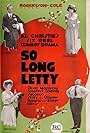 So Long Letty (1920)