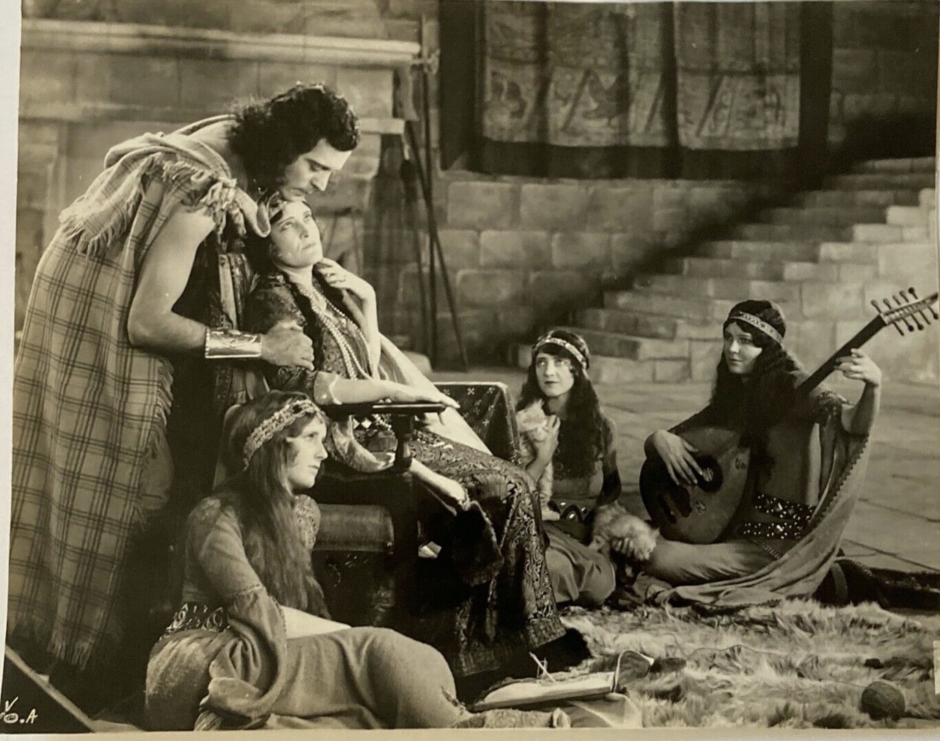 LeRoy Mason and Claire McDowell in The Viking (1928)