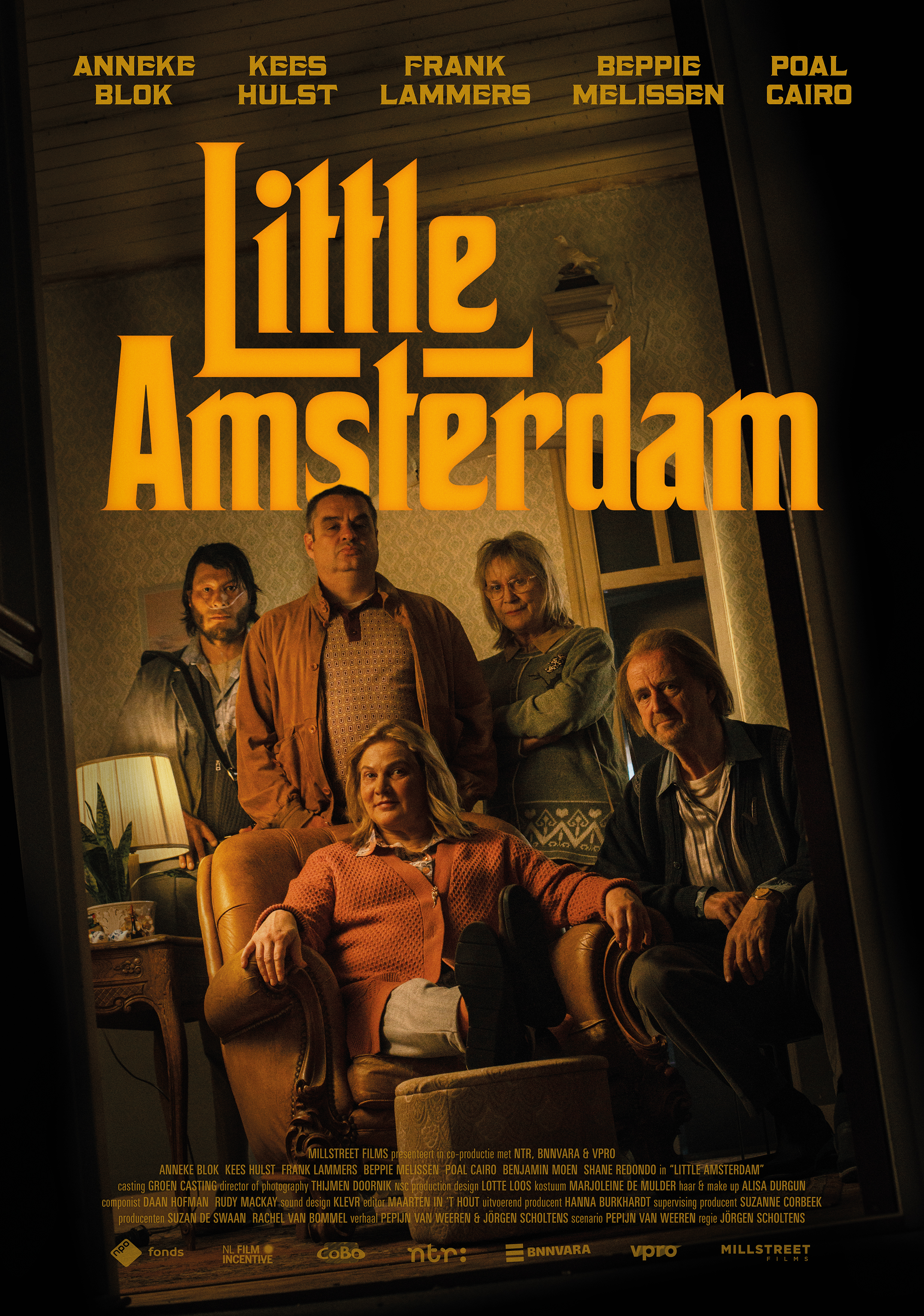 Anneke Blok, Kees Hulst, Frank Lammers, Beppie Melissen, and Poal Cairo in Onze straat (2021)