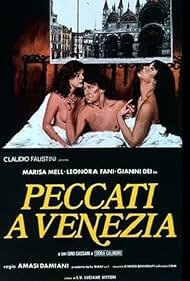 Gianni Dei, Leonora Fani, and Marisa Mell in Peccati a Venezia (1983)