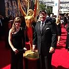 Jeff Caperton with wife Heidi at the 65th Primetime Emmy Awards  CBS