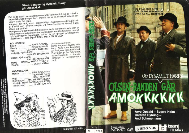 Olsen-banden og Dynamitt-Harry går amok (1973)