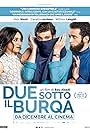 Félix Moati, Camélia Jordana, and William Lebghil in Due sotto il burqa (2017)