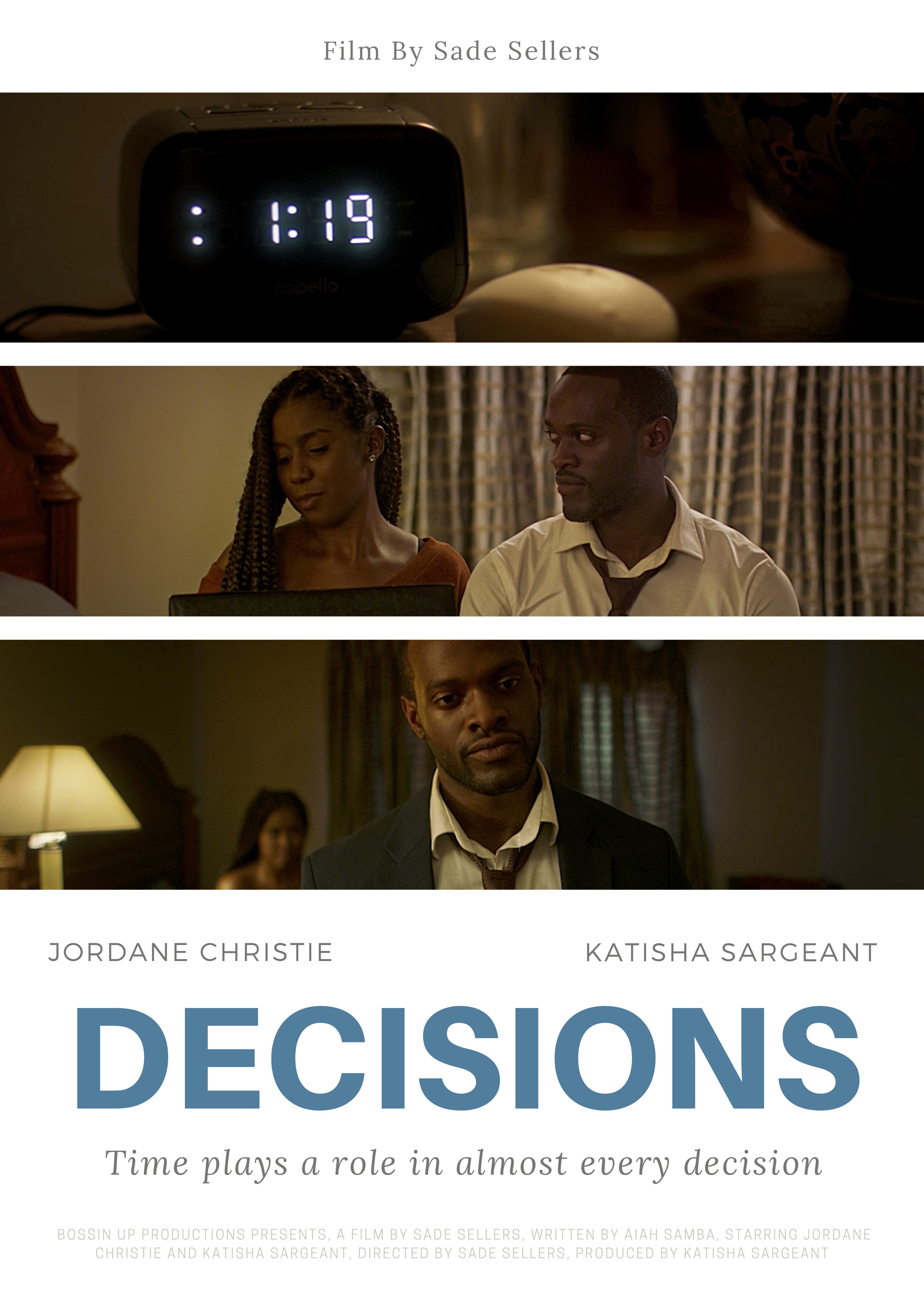 Jordane Christie and Katisha Sargeant in Decisions (2022)