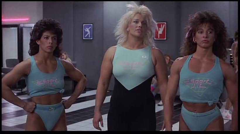 Teagan Clive, Susie Jaso, and Tina Plackinger in Armed and Dangerous (1986)