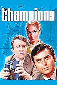 Alexandra Bastedo, Stuart Damon, and William Gaunt in The Champions (1968)