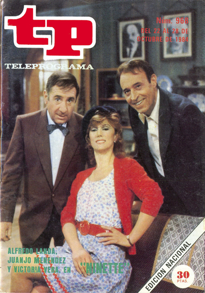 Alfredo Landa, Juanjo Menéndez, and Victoria Vera in Ninette y un señor de Murcia (1984)