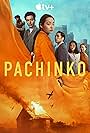 Youn Yuh-jung, Eunseong Kwon, Lee Min-ho, Anna Sawai, Jin Ha, Kim Kang-hoon, and Minha Kim in Pachinko (2022)