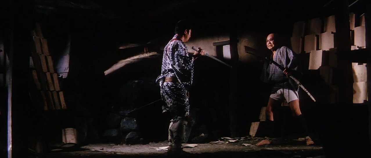 Tatsuo Endô and Shintarô Katsu in Zatoichi's Flashing Sword (1964)