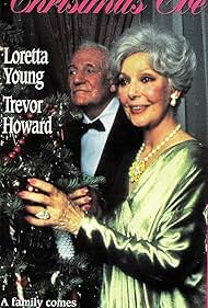 Trevor Howard and Loretta Young in Christmas Eve (1986)