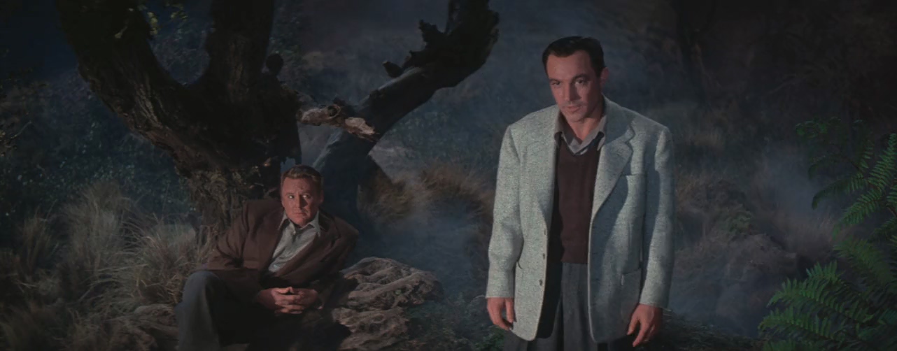 Gene Kelly and Van Johnson in Brigadoon (1954)