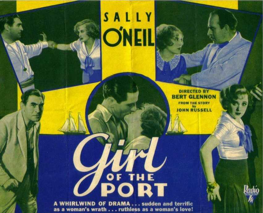 Mitchell Lewis, Sally O'Neil, and Reginald Sharland in Girl of the Port (1930)