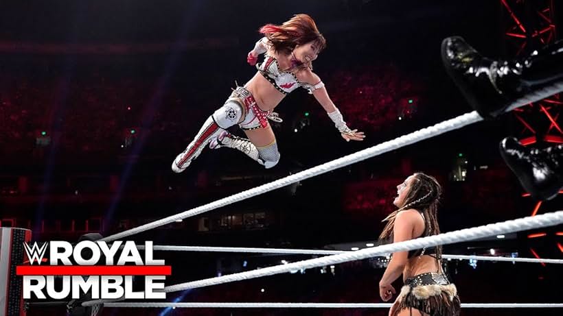 Kairi Hôjô and Sarah Bridges in WWE Royal Rumble (2019)