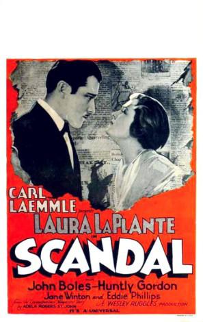 John Boles and Laura La Plante in Scandal (1929)