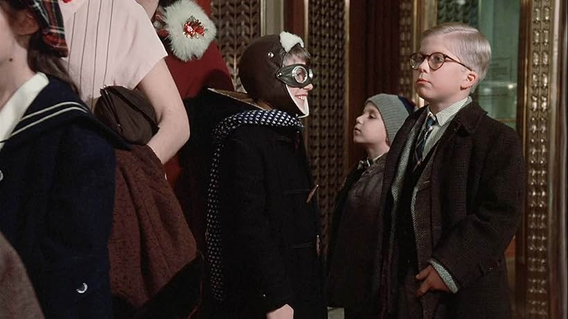 Peter Billingsley, Ian Petrella, and David Svoboda in A Christmas Story (1983)