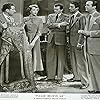 Deborah Kerr, Peter Lawford, Mark Stevens, Robert Walker, and James Whitmore in Please Believe Me (1950)