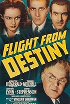 Geraldine Fitzgerald, Jeffrey Lynn, Thomas Mitchell, and James Stephenson in Flight from Destiny (1941)