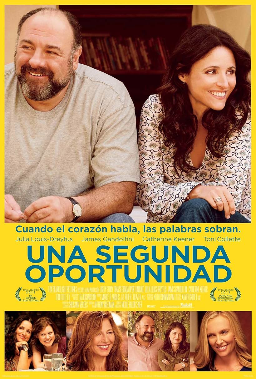 Julia Louis-Dreyfus and James Gandolfini in Enough Said (2013)