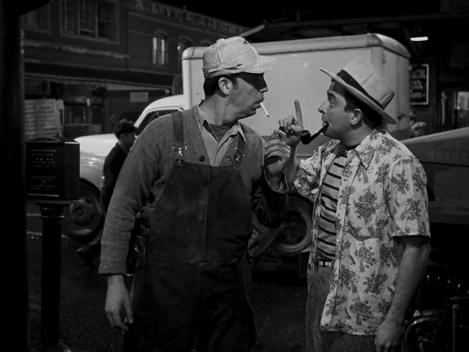 Edwin Max and George Tyne in Thieves' Highway (1949)