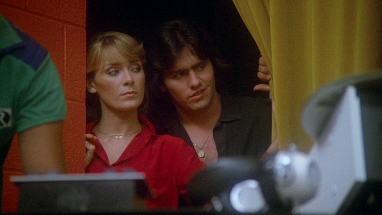 Anne-Marie Martin and David Mucci in Prom Night (1980)