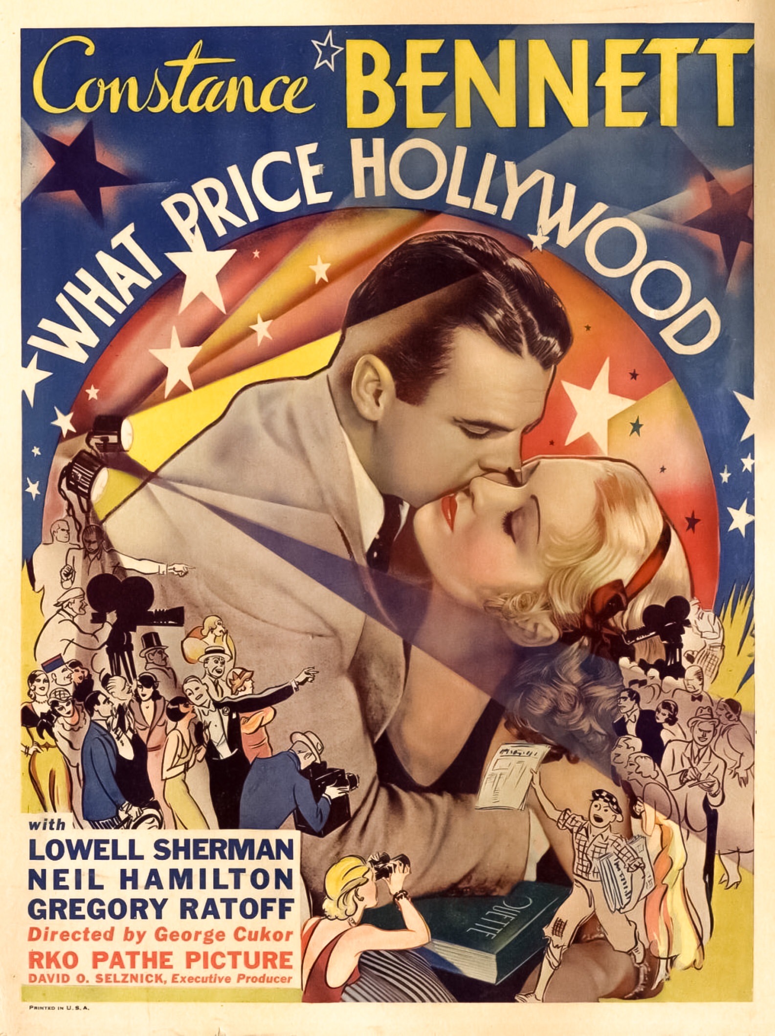 Constance Bennett and Neil Hamilton in What Price Hollywood? (1932)