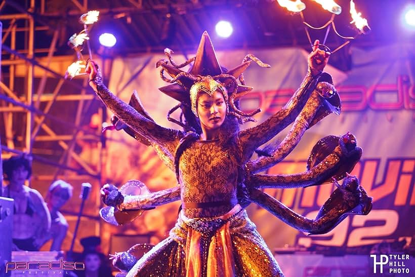 Medusa - Fire and Stiltwalking Performance