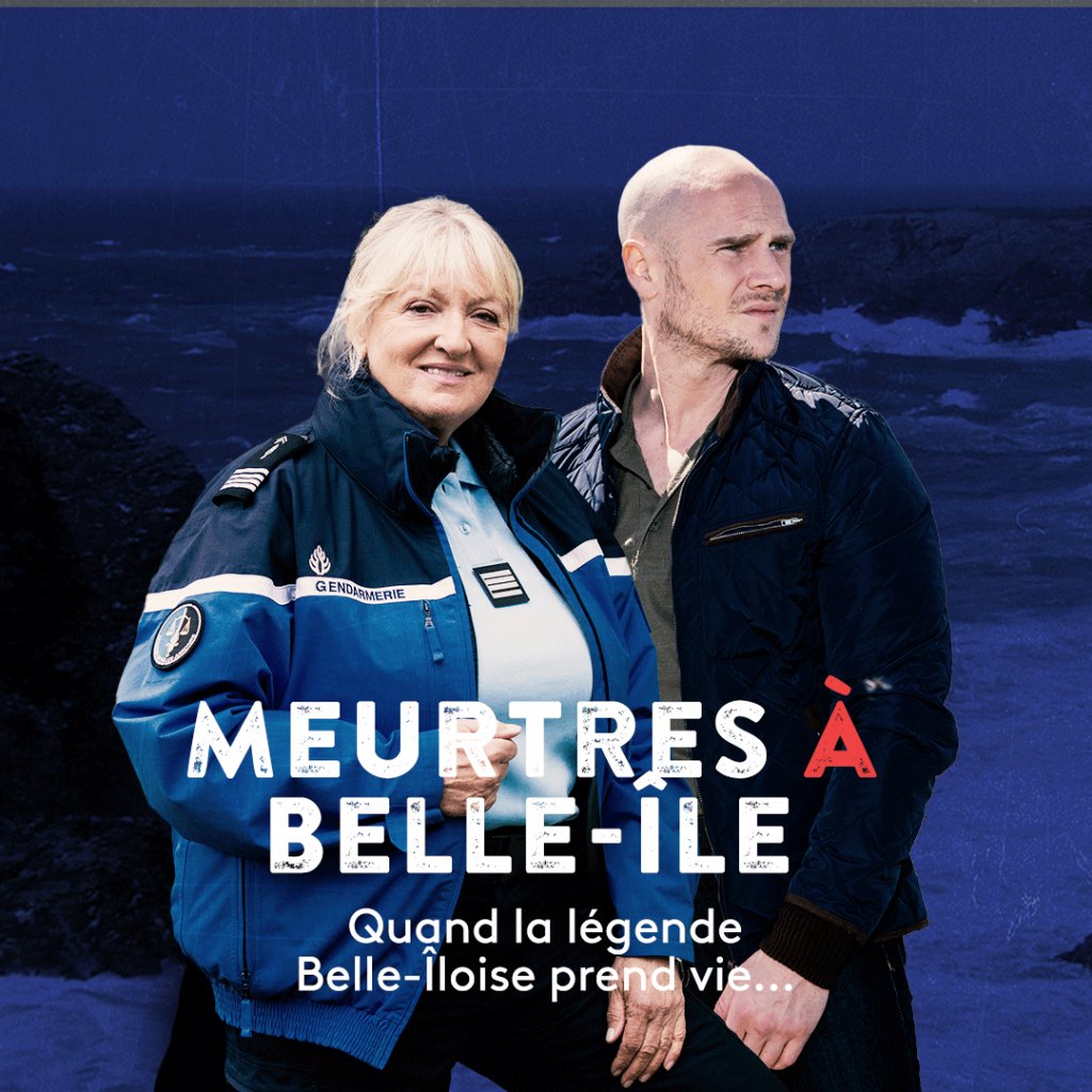 Charlotte de Turckheim and Nicolas Gob in Meurtres à Belle-Île (2019)