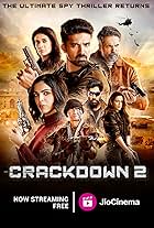 Saqib Saleem and Shriya Pilgaonkar in Crackdown (2020)