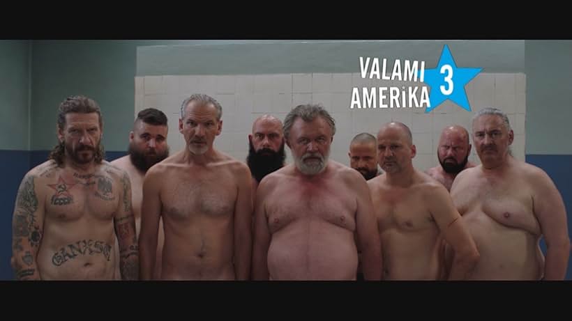 Imre Csuja, Zolee Ganxsta, Tibor Szervét, Szabolcs Thuróczy, and András Faragó in Valami Amerika 3 (2018)