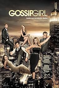 Penn Badgley, Blake Lively, Leighton Meester, Kaylee DeFer, Chace Crawford, and Ed Westwick in Gossip Girl (2007)