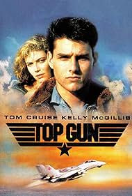 Tom Cruise and Kelly McGillis in Top Gun (1986)