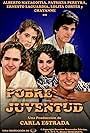 Chayanne, Lolita Cortés, Ernesto Laguardia, Alberto Mayagoitia, and Patricia Pereyra in Pobre juventud (1986)