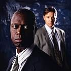 Kyle Secor and Andre Braugher at an event for Homicide: Life on the Street (1993)