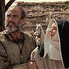 Audrey Hepburn and Sean Connery in Robin and Marian (1976)