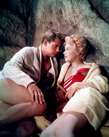 Troy Donahue and Sandra Dee in "Summer Place" 1959 Warner