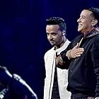 Luis Fonsi and Daddy Yankee at an event for The 60th Annual Grammy Awards (2018)