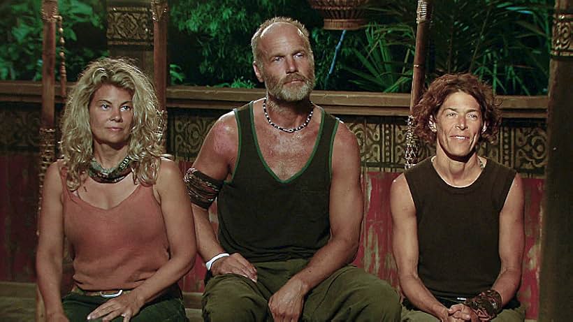 Michael Skupin, Lisa Whelchel, and Denise Stapley in Survivor (2000)