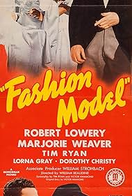 Lorna Gray, Robert Lowery, Tim Ryan, and Marjorie Weaver in Fashion Model (1945)