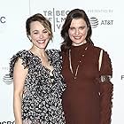 Rachel Weisz and Rachel McAdams at an event for Disobedience (2017)