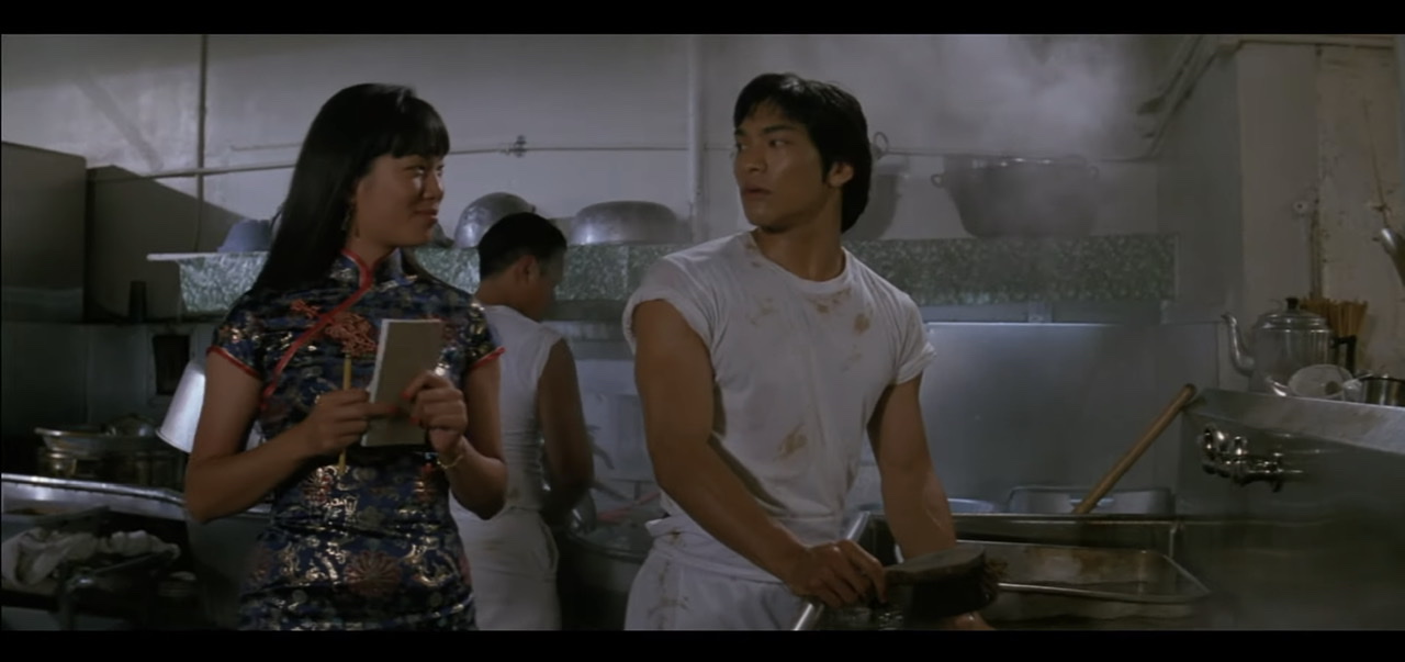 Jason Scott Lee and Alicia Tao in Dragon: The Bruce Lee Story (1993)