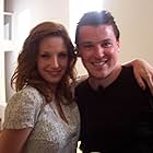 Kelly Reilly and Declan Reynolds on set of Nicolas Roeg's "Puffball" 