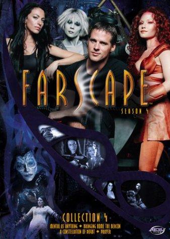 Claudia Black, Ben Browder, Gigi Edgley, and Raelee Hill in Farscape (1999)