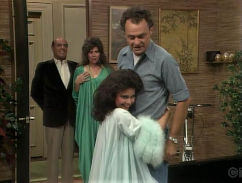 Delta Burke, Jerry Hardin, Michael Lombard, and Ann Wedgeworth in Filthy Rich (1982)