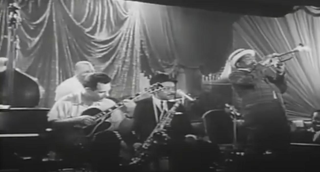 Roy Eldridge, Coleman Hawkins, and Milt Hinton in After Hours (1961)