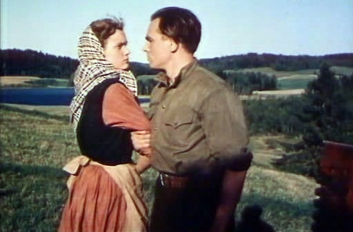 Georg Ots and Valentine Tern in Valgus Koordis (1951)