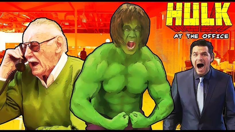 Stan Lee, Michael O'Hearn, and Sam Macaroni in Hulk at the Office (2015)