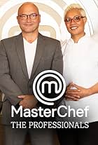 Gregg Wallace and Monica Galetti in MasterChef: The Professionals (2008)