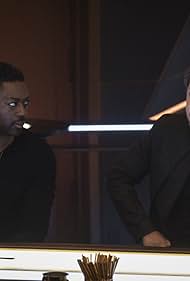 Shawn Doyle and David Ajala in The Examples (2021)